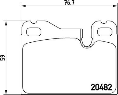 Magneti Marelli 363700465003 - Тормозные колодки, дисковые, комплект autospares.lv