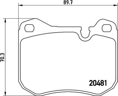 Magneti Marelli 363700465002 - Тормозные колодки, дисковые, комплект autospares.lv