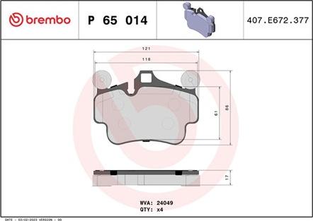 Magneti Marelli 363700465014 - Тормозные колодки, дисковые, комплект autospares.lv