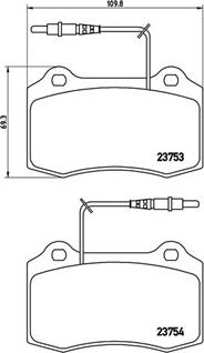 Magneti Marelli 363700461064 - Тормозные колодки, дисковые, комплект autospares.lv