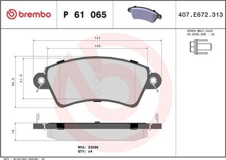 Magneti Marelli 363700461065 - Тормозные колодки, дисковые, комплект autospares.lv