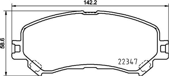 Magneti Marelli 363700468067 - Тормозные колодки, дисковые, комплект autospares.lv