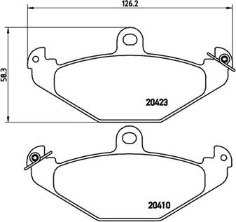 Magneti Marelli 363700468017 - Тормозные колодки, дисковые, комплект autospares.lv