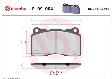 Magneti Marelli 363700409004 - Тормозные колодки, дисковые, комплект autospares.lv