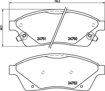 Magneti Marelli 363700409010 - Тормозные колодки, дисковые, комплект autospares.lv