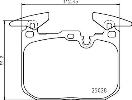 Magneti Marelli 363700406098 - Тормозные колодки, дисковые, комплект autospares.lv