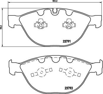 Magneti Marelli 363700406047 - Тормозные колодки, дисковые, комплект autospares.lv