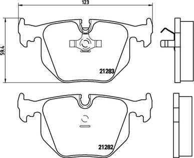 Magneti Marelli 363700406016 - Тормозные колодки, дисковые, комплект autospares.lv