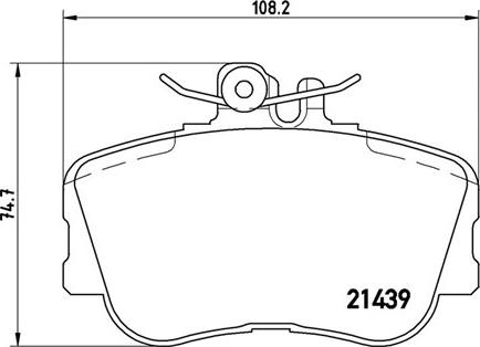 Magneti Marelli 363700406017 - Тормозные колодки, дисковые, комплект autospares.lv