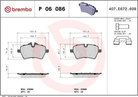 Magneti Marelli 363700406086 - Тормозные колодки, дисковые, комплект autospares.lv