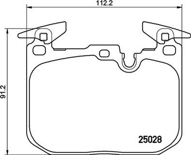 Magneti Marelli 363700506088 - Тормозные колодки, дисковые, комплект autospares.lv