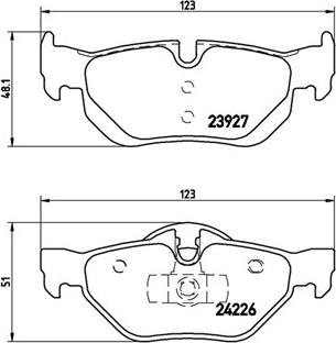 Magneti Marelli 363700406038 - Тормозные колодки, дисковые, комплект autospares.lv