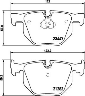 Magneti Marelli 363700406029 - Тормозные колодки, дисковые, комплект autospares.lv