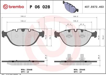 Magneti Marelli 363700406028 - Тормозные колодки, дисковые, комплект autospares.lv