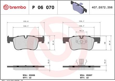 Magneti Marelli 363700406070 - Тормозные колодки, дисковые, комплект autospares.lv