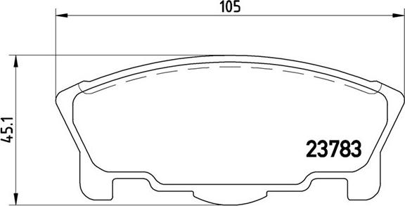 Magneti Marelli 363700416014 - Тормозные колодки, дисковые, комплект autospares.lv