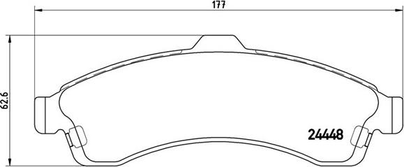 Magneti Marelli 363700410009 - Тормозные колодки, дисковые, комплект autospares.lv