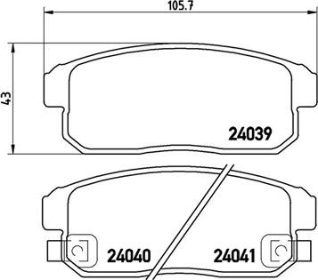 Magneti Marelli 363700410005 - Тормозные колодки, дисковые, комплект autospares.lv