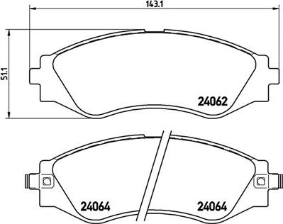 Magneti Marelli 363700410006 - Тормозные колодки, дисковые, комплект autospares.lv