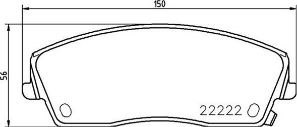 Magneti Marelli 363700411041 - Тормозные колодки, дисковые, комплект autospares.lv