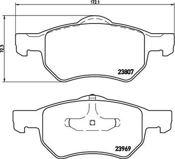 Magneti Marelli 363700411013 - Тормозные колодки, дисковые, комплект autospares.lv