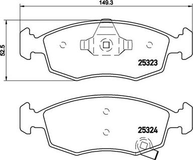 Magneti Marelli 363700411031 - Тормозные колодки, дисковые, комплект autospares.lv