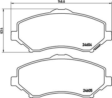 Magneti Marelli 363700411025 - Тормозные колодки, дисковые, комплект autospares.lv