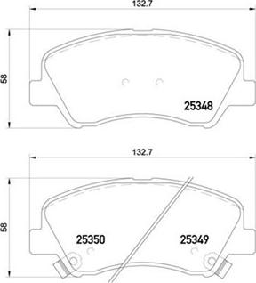 Magneti Marelli 363700418025 - Тормозные колодки, дисковые, комплект autospares.lv