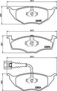 Magneti Marelli 363700485063 - Тормозные колодки, дисковые, комплект autospares.lv