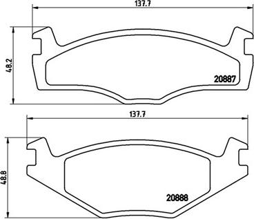 Magneti Marelli 363700485012 - Тормозные колодки, дисковые, комплект autospares.lv