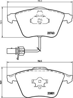 Magneti Marelli 363700485084 - Тормозные колодки, дисковые, комплект autospares.lv