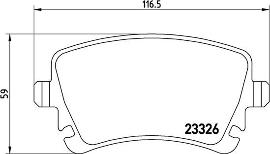 Magneti Marelli 363700485083 - Тормозные колодки, дисковые, комплект autospares.lv