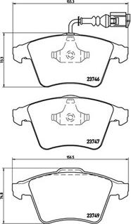 Magneti Marelli 363700485082 - Тормозные колодки, дисковые, комплект autospares.lv