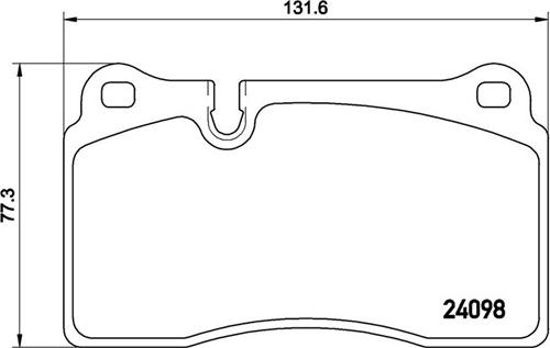 Magneti Marelli 363700485110 - Тормозные колодки, дисковые, комплект autospares.lv