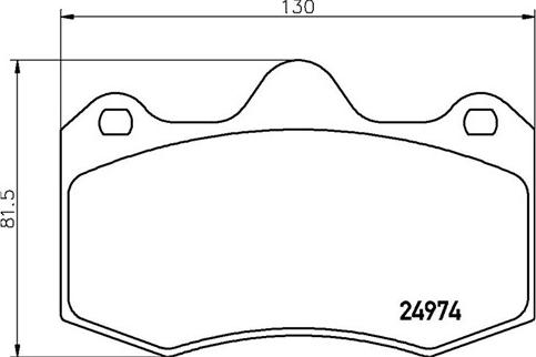 Magneti Marelli 363700485134 - Тормозные колодки, дисковые, комплект autospares.lv