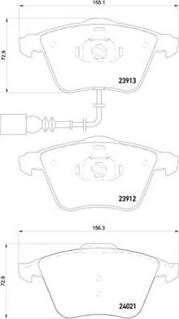 Magneti Marelli 363700485129 - Тормозные колодки, дисковые, комплект autospares.lv