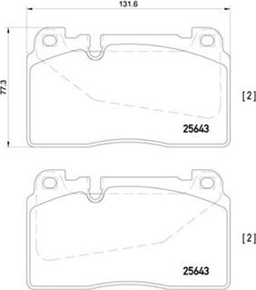 Magneti Marelli 363700485123 - Тормозные колодки, дисковые, комплект autospares.lv