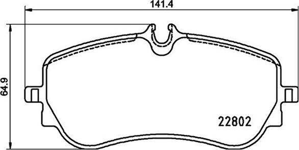 Magneti Marelli 363700485172 - Тормозные колодки, дисковые, комплект autospares.lv