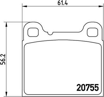 Magneti Marelli 363700486002 - Тормозные колодки, дисковые, комплект autospares.lv