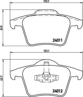 Magneti Marelli 363700486019 - Тормозные колодки, дисковые, комплект autospares.lv