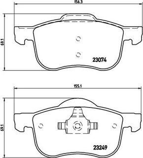 Magneti Marelli 363700486020 - Тормозные колодки, дисковые, комплект autospares.lv