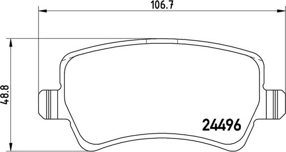 Magneti Marelli 363700586021 - Тормозные колодки, дисковые, комплект autospares.lv