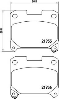 Magneti Marelli 363700483091 - Тормозные колодки, дисковые, комплект autospares.lv