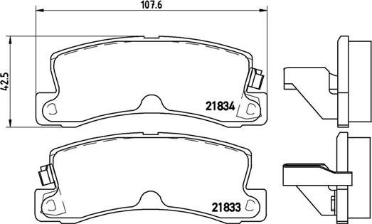 Magneti Marelli 363700483015 - Тормозные колодки, дисковые, комплект autospares.lv