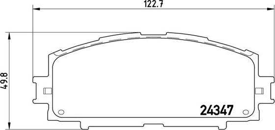 Magneti Marelli 363700483086 - Тормозные колодки, дисковые, комплект autospares.lv