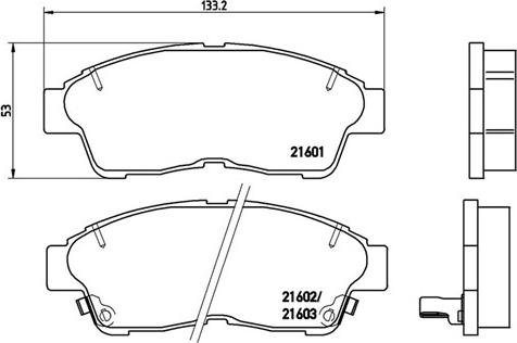 Magneti Marelli 363700483034 - Тормозные колодки, дисковые, комплект autospares.lv