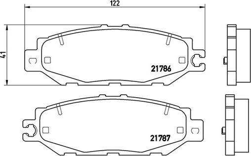 Magneti Marelli 363700483036 - Тормозные колодки, дисковые, комплект autospares.lv