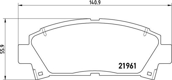 Magneti Marelli 363700483028 - Тормозные колодки, дисковые, комплект autospares.lv