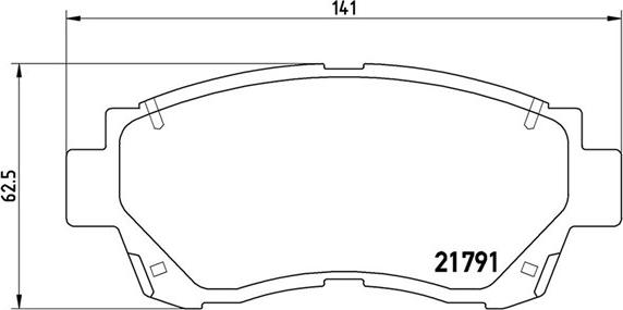 Magneti Marelli 363700483027 - Тормозные колодки, дисковые, комплект autospares.lv