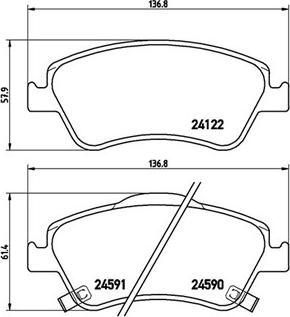 Magneti Marelli 363700483079 - Тормозные колодки, дисковые, комплект autospares.lv